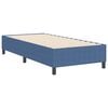 vidaXL Cadre de lit plateforme Bleu 80 x 200 cm tissu