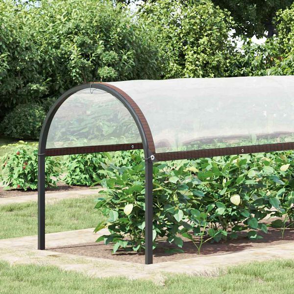 vidaXL Housse de protection plantes avec &oelig;illets 2x8 m poly&eacute;thyl&egrave;ne