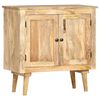 vidaXL Buffet 75 x 35 x 75 cm Bois de manguier massif