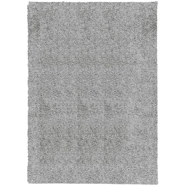 vidaXL Tapis shaggy PAMPLONA poils longs moderne gris 200x280 cm