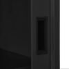 vidaXL Armoire à portes coulissantes Anthracite 90x40x90 cm Acier