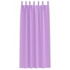 vidaXL Rideaux occultants avec anneaux 2 pcs Violet 225 x 140 cm