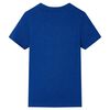 T-shirt pour enfants bleu fonc&eacute; 104