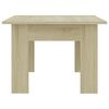 vidaXL Table basse Ch&ecirc;ne sonoma 100x60x42 cm Bois d&rsquo;ing&eacute;nierie