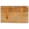 vidaXL Dessus de table à bord vivant 40x20x2,5 cm bois massif manguier
