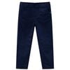vidaXL Pantalons pour enfants bleu marine fonc&eacute; 140