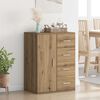 vidaXL Buffet Chêne artisanal 59 x 39 x 80 cm Bois d'ingénierie
