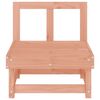 vidaXL Canapés centraux de jardin 2 pcs bois massif douglas