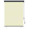 vidaXL Store roulant d'extérieur 120 x 250 cm Crème