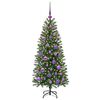vidaXL Sapin de Noël artificiel avec 150 LED Vert 120 cm PE et PVC