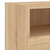 vidaXL Meubles TV muraux 2 pcs ch&ecirc;ne sonoma 60x30x30cm bois ing&eacute;nierie