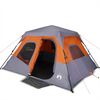 vidaXL Tente familiale 6 personnes lib&eacute;ration rapide imperm&eacute;able