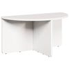 vidaXL Table basse 2 pcs Blanc Bois massif en pin