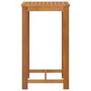 vidaXL Ensemble de bar de jardin 5 pcs Marron
