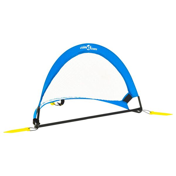 vidaXL Buts de football pour enfant avec sac 2 pcs 75,5x46x48 cm