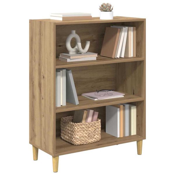 vidaXL Buffet Ch&ecirc;ne artisanal 69,5 x 32,5 x 90 cm Bois d'ing&eacute;nierie