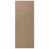 vidaXL Tapis de surface AGIRA Naturel 150 x 80 cm Polyester