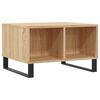 vidaXL Table basse Ch&ecirc;ne sonoma 60x50x36,5 cm Bois d'ing&eacute;nierie