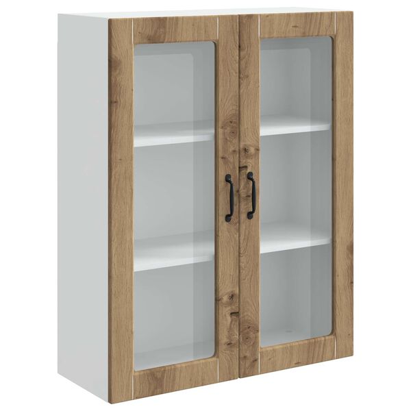 vidaXL Armoire de cuisine Kalmar Ch&ecirc;ne artisanal 80 x 31 x 100 cm
