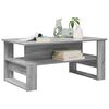 vidaXL Table basse Gris Sonoma 90 x 50 x 40 cm Bois d'ing&eacute;nierie