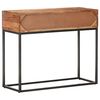 vidaXL Table console 90x35x75 cm Bois d'acacia brut
