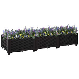 vidaXL Lit sur&eacute;lev&eacute; 120x40x23 cm Polypropyl&egrave;ne