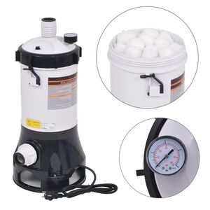 vidaXL Pompe filtrante de piscine 185 W 4,4 m&sup3;/h
