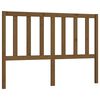 vidaXL T&ecirc;te de lit Marron miel 156x4x100 cm Bois massif de pin