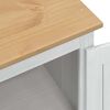 vidaXL Armoires avec tiroir Blanc 55 x 38 x 170 cm Pin massif