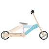 vidaXL Trottinette pour enfants 2-in-1 bleu clair