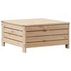 vidaXL Salon de jardin 4 pcs avec coussins Bois de pin massif