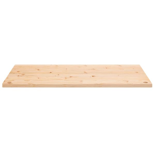 vidaXL Dessus de bureau 100x50x2,5 cm bois massif de pin