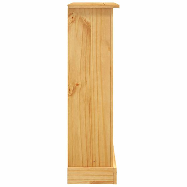 vidaXL Biblioth&egrave;que 3 niveaux Gamme Corona Pin mexicain 80x29x100 cm