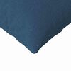vidaXL Coussins de canap&eacute; 2 pcs Bleu 120 x 40 cm tissu