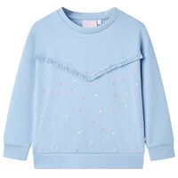 Sweatshirt pour enfants bleu 92