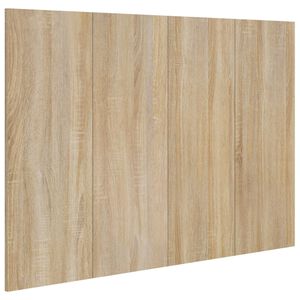 vidaXL T&ecirc;te de lit Ch&ecirc;ne sonoma 120x1,5x80 cm Bois d'ing&eacute;nierie