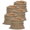 vidaXL Sacs en jute 5 pcs 100x110 cm 100 % jute 340 g/m&sup2;