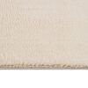 vidaXL Tapis shaggy doux lavable 200x290 cm Antid&eacute;rapant Beige