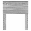 vidaXL T&ecirc;te de lit Gris Sonoma 75 cm Bois d'ing&eacute;nierie