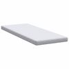 vidaXL Matelas Blanc 80 x 200 cm Tissu jacquard