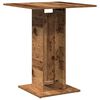 vidaXL Table de bistro vieux bois 60x60x75 cm bois d'ingénierie