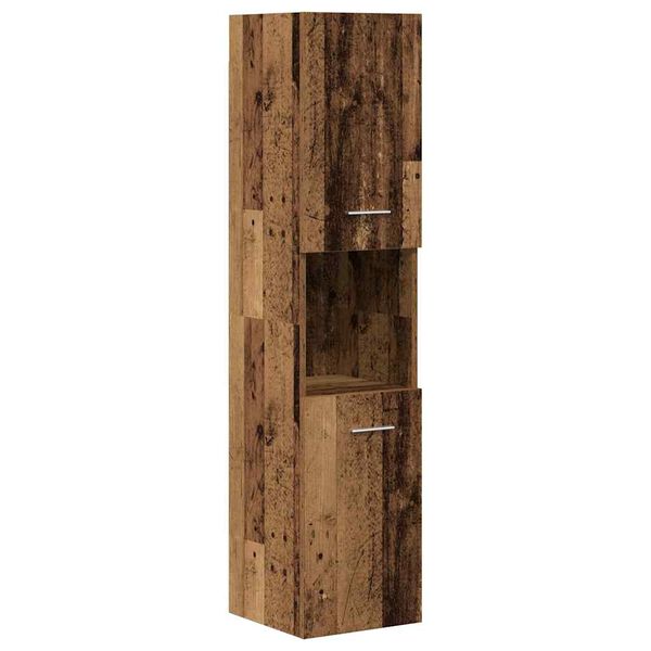 vidaXL Ensemble de meubles salle de bain 4 pcs bois d'ing&eacute;nierie