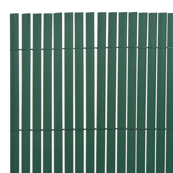 vidaXL Cl&ocirc;ture de jardin Vert 150 x 500 cm PVC