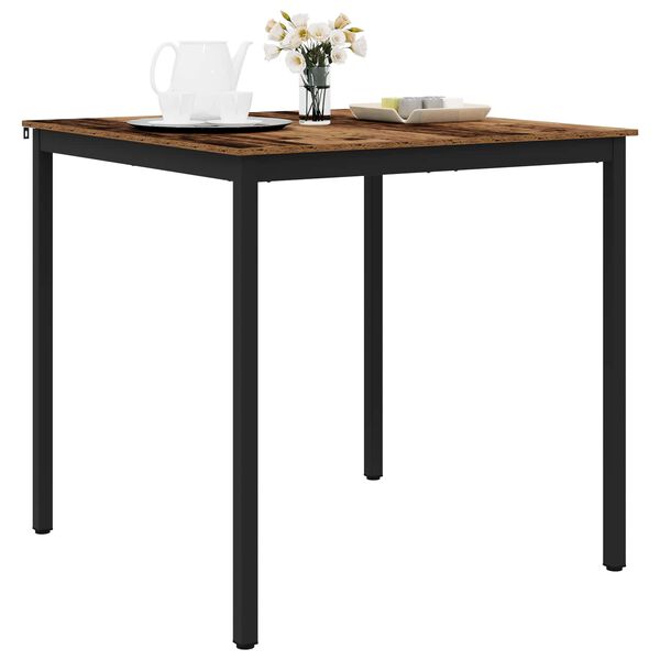 vidaXL Table de bar debout Bois d'ing&eacute;nierie