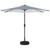 vidaXL Parasol de jardin avec lampes LED 300 x 300 cm Polyester