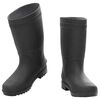 vidaXL Bottes de pluie noir taille 39 PVC