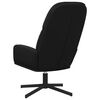 vidaXL Chaise de relaxation Noir Similicuir