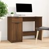 vidaXL Bureau Chêne marron 100x50x75 cm Bois d'ingénierie