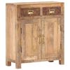 vidaXL Buffet 65x30x75 cm Bois de manguier massif brut