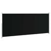 vidaXL Auvent lat&eacute;ral r&eacute;tractable de patio 200x500 cm Noir